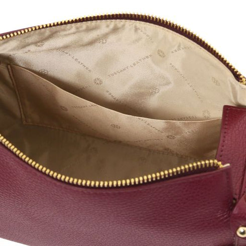 Praline - Soft leather duffle bag
